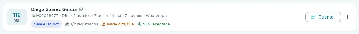 Una habitación en casa con su parte de viajeros aceptado.