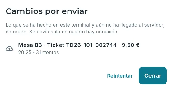 Lo que espera en la tableta, en orden y con su hora.