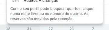 A legenda, com a conta da governanta.
